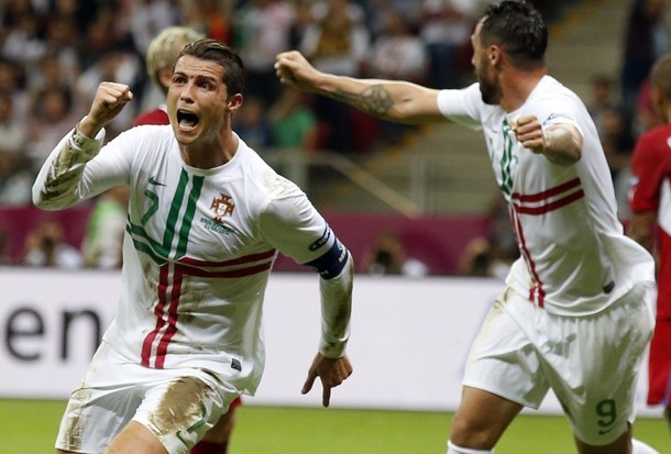 Niềm vui của Ronaldo.
